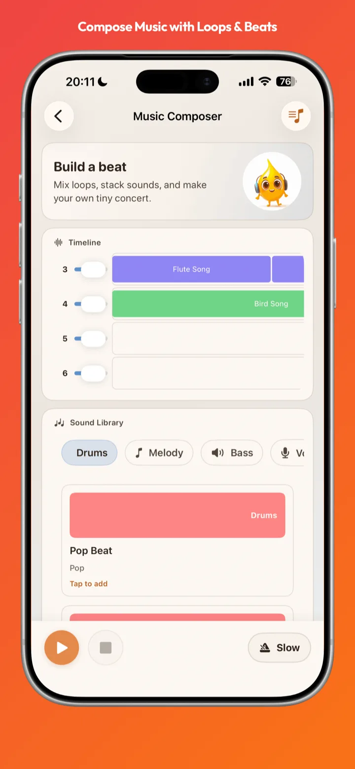 Sparks Studio story builder for young writers