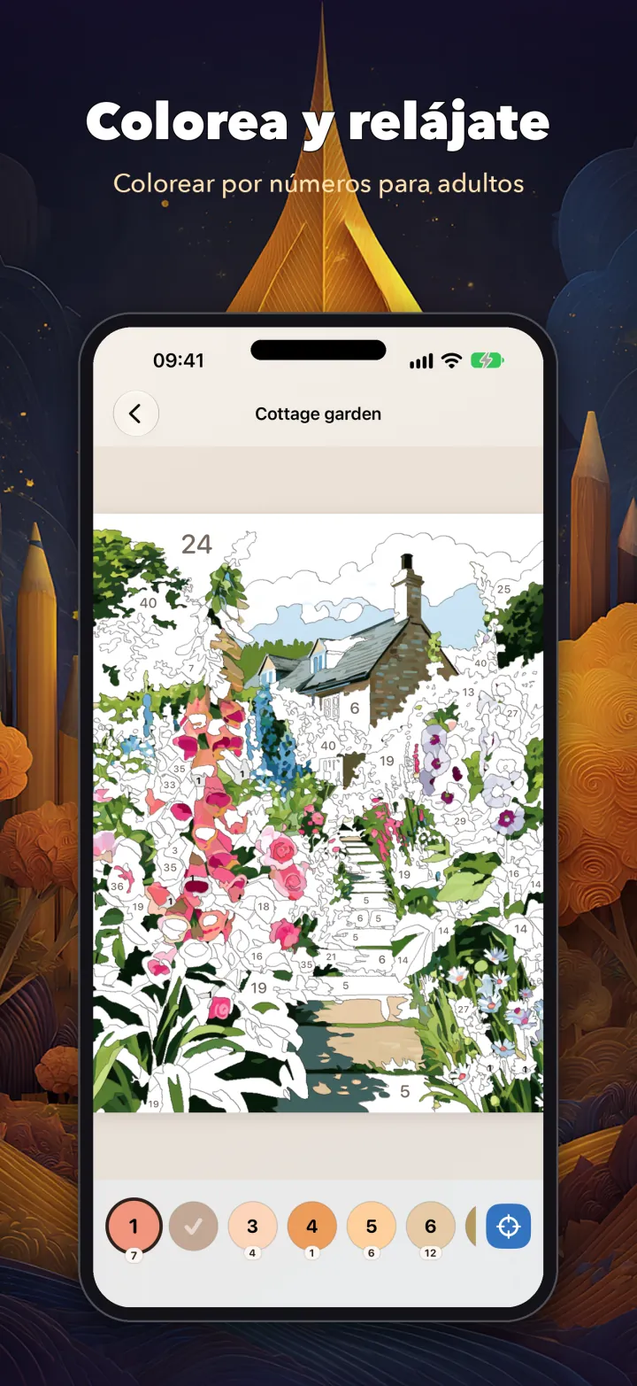 Doodlebee: colorea y relájate con colorear por números, además de dibujo, coloreado y cuentos para niños